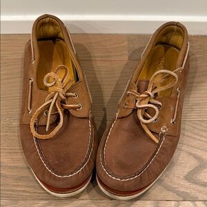 Speedy Gold Cup Men's Brown Boat Shoes